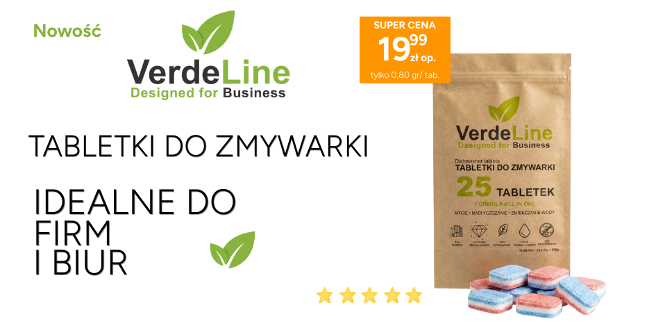 Tabletki do zmywarki Verde Line