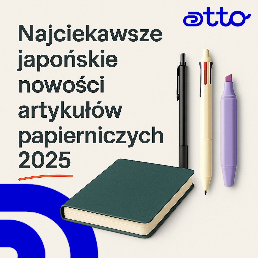 Najciekawsze japońskie nowości artykułów papierniczych 2025