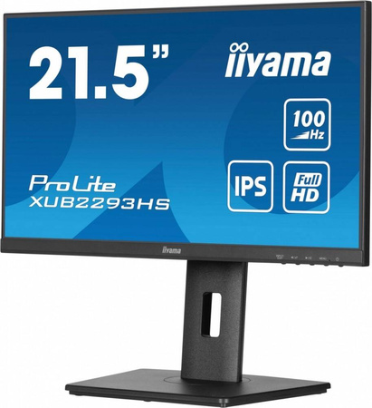 IIYAMA MONITOR 22 CALE XUB2293HS-B6 IPS,HDMI,DP,HAS(150MM)