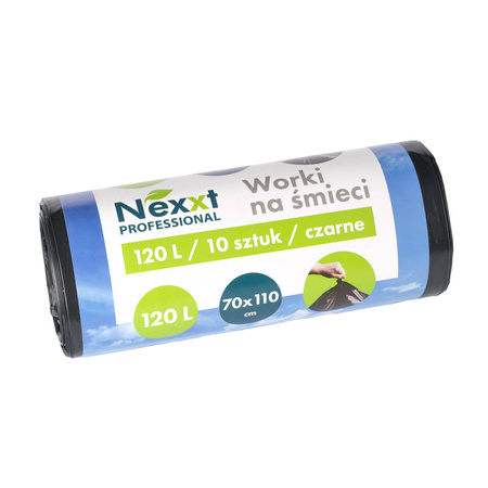 WORKI LDPE EMERSON NEXXT CZARNE 120L 10SZT.