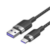 KABEL USB 2.0 A DO USB-C 6A VENTION CTOBF 1M (CZARNY)
