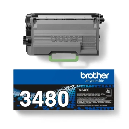 TONER ORYGINALNY BROTHER TN3480 CZARNY 8000 STRON