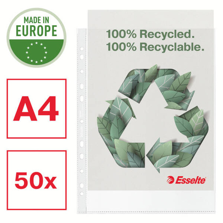 KOSZULKI GROSZKOWE A4 ESSELTE 627501 100MIC 50SZT
