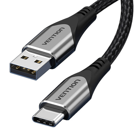 KABEL USB 2.0 A DO USB-C VENTION CODHI 3A 3M SZARY