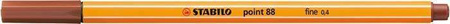 Cienkopis STABILO POINT 88/38 sangwina 0.4