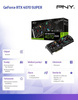 PNY Karta graficzna GeForce RTX 4070 SUPER 12GB XLR8 GAMING VERTO
