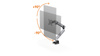 RAMIĘ NA 1 MONITOR STANOWISKO STACJONARNE DURABLE SELECT PLUS 509623 SREBRNE