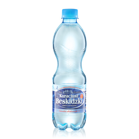 WODA NIEGAZOWANA KURACJUSZ BESKIDZKI  0,5L