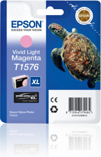 TUSZ ORYGINALNY EPSON T1576 C13T15764010 LIGHT MAGENTA 25,9 ML