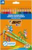 KREDKI OŁÓWKOWE BIC KIDS EVOLUTION ILLUSION 951770 MIX*18