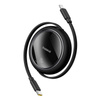 Kabel BASEUS Free2Pull USB-C-Lightning 1m 20W (czarny)