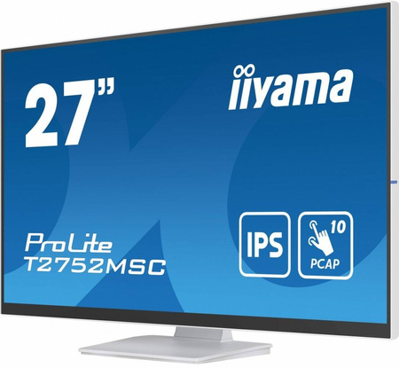 IIYAMA MONITOR 27 CALI T2752MSC-W1 10 PKT. POJ,IPS,HDMI,DP,2X2USB(3.2),2X1W400CD/M2,7H