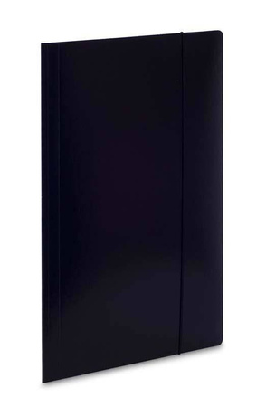 Teczka z gumką A4 VAUPE ECO 319/02 czarna tektura 380g/m2 20mm