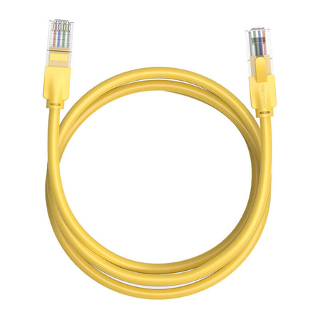KABEL SIECIOWY UTP CAT6 VENTION IBEYF RJ45 ETHERNET 1000MBPS 1M ŻÓŁTY