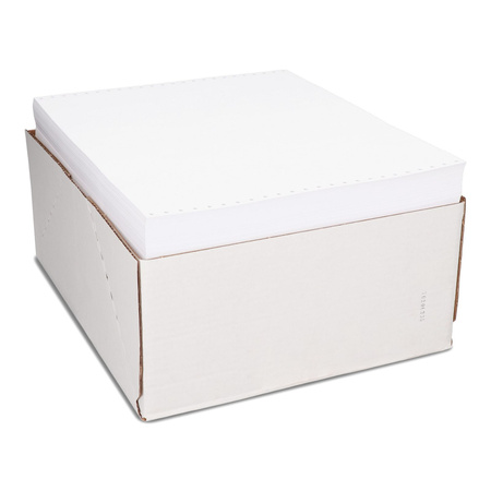 PAPIER KOMPUTEROWY 375 12'' EMERSON BIAŁY 1+0 70G 2000 SKŁADEK