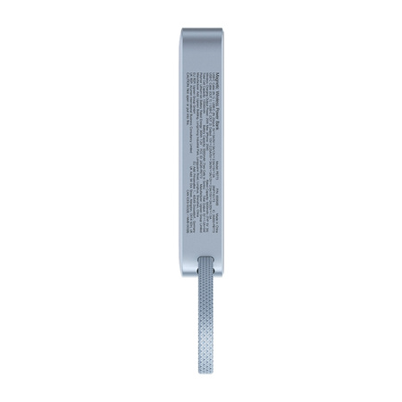 Powerbank magnetyczny 10000mAh Ugreen MagFlow PB773, Qi2 25W (szary)