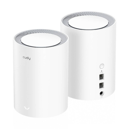 CUDY SYSTEM WIFI MESH M1800 (2-PACK) AX1800