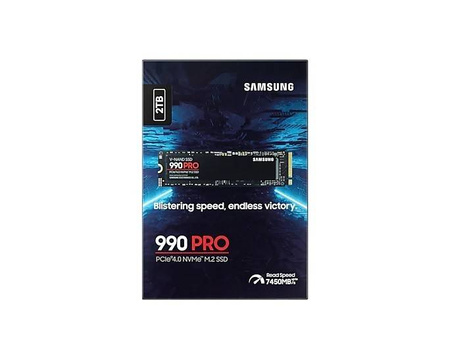 SAMSUNG DYSK SSD 990PRO 2TB GEN4.0X4 NVMEMZ-V9P2T0BW