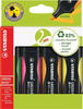 ZAKREŚLACZ STABILO BOSS GREEN 6070/4 MIX*4 2-5MM 4SZT.