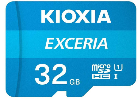 KIOXIA KARTA PAMIĘCI MICROSD 32GB M203 UHS-I U1 ADAPTER EXCERIA