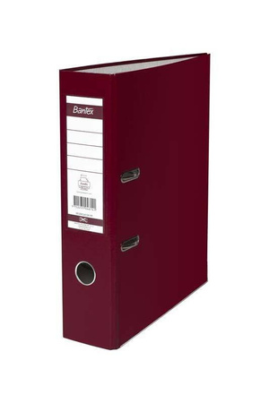 Segregator A4 PP BANTEX ECO 80mm 100551791 bordowy