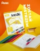 KREDKI OŁÓWKOWE Z KURSEM RYSOWANIA PENTEL CB8-24 24KOL