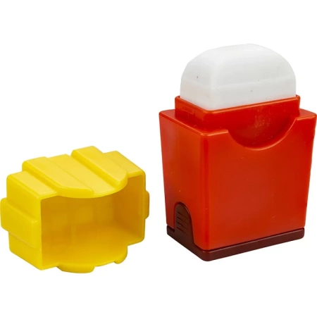 TEMPERÓWKA PODWÓJNA PLASTIKOWA CENTRUM FRYTKI Z POJEMNIKIEM I GUMKĄ 81025 MIX