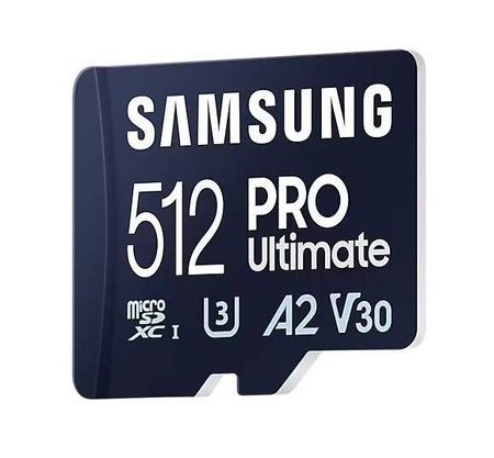 SAMSUNG KARTA PAMIĘCI MICROSD MB-MY512SA/WW PRO ULTIMATE 512GB + ADAPTER