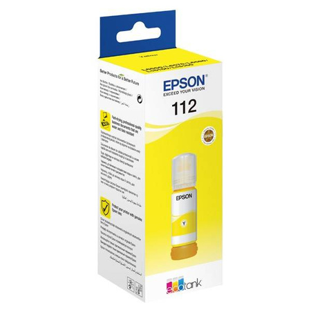 EPSON 112 ORYGINALNY INK / TUSZ C13T06C44A, YELLOW, 1SZT, EPSON L15150, L15160