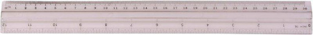 LINIJKA PLASTIKOWA 30CM CENTRUM 80843
