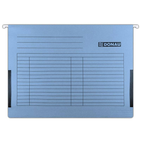 TECZKA ZAWIESZKOWA A4 DONAU Z BOCZKAMI NIEBIESKA 230 G/M²