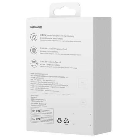 Etui BASEUS Crystal do AirPods 3 (przezroczyste)