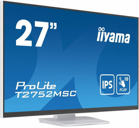 IIYAMA MONITOR 27 CALI T2752MSC-W1 10 PKT. POJ,IPS,HDMI,DP,2X2USB(3.2),2X1W400CD/M2,7H