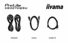 IIYAMA MONITOR 32 CALE XB3270QSU-B1 IPS,WQHD,HDMI,DP,100HZ,250CD,3MS,2X2W, 3XUSB(3.2),FLICKERFREE,VESA,HAS(150MM)