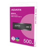 ADATA DYSK SSD ZEWNĘTRZNY SC610 500G USB3.2A GEN2 CZARNY