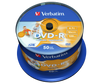 PŁYTA DVD-R 4,7GB 16X VERBATIM DATALIFE PLUS 43533 CAKE 50 SZT.