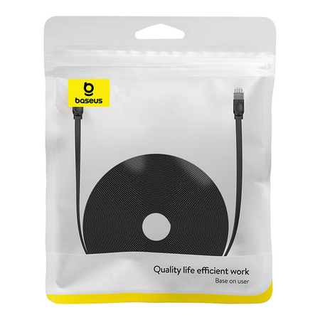 KABEL SIECIOWY BASEUS ETHERNET RJ45, CAT.6, 30M (CZARNY)