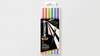 PISAKI DWUSTRONNE BIC INTENSITY DUAL TIP PASTEL 503826 MIX*6