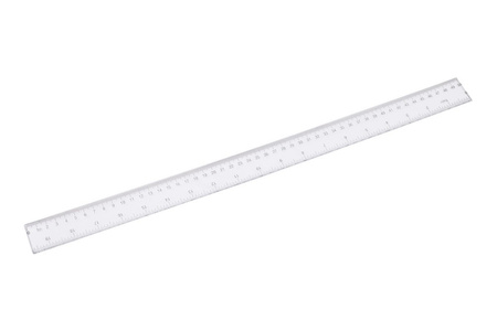 LINIJKA PLASTIKOWA 50CM D.RECT