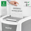 NISZCZARKA P-4 A4 LEITZ IQ OFFICE 150 80130000 8 KARTEK 4X30MM 44 LITRY