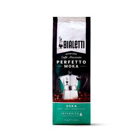 KAWA MIELONA BIALETTI PERFETTO MOKA DEKA - KAWA BEZKOFEINOWA 250G