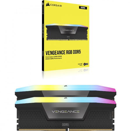 CORSAIR PAMIĘĆ DDR5 VENGEANCE RGB 48GB/6400 (2X24GB) CL36