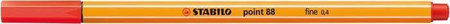Cienkopis STABILO POINT 88/48 karmin 0.4