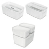 POJEMNIK DO PRZECHOWYWANIA 318X191X128MM LEITZ MYBOX Z POKRYWĄ 52291001 BIAŁY