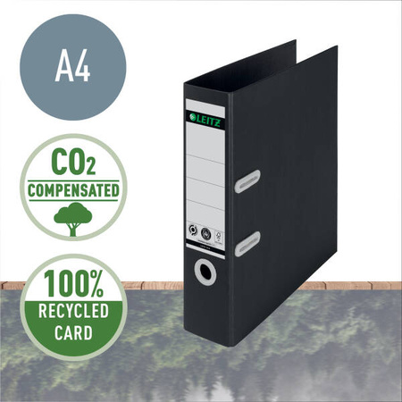SEGREGATOR A4 LEITZ 180° RECYCLE 80 MM 10180095 CZARNY