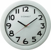 ZEGAR ŚCIENNY 30CM Q-CONNECT BUDAPEST BIAŁY 4CM