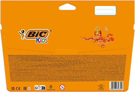 FLAMASTRY BIC KIDS KID COULEUR FLUO 9213602 MIX*24