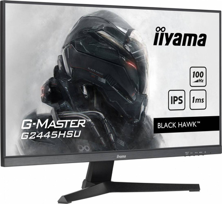 IIYAMA MONITOR 23.8 CALA G-MASTER G2445HSU-B1 IPS,FHD,100HZ,1MS,2XUSB,2X2W,FREESYNC