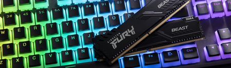 KINGSTON PAMIĘĆ DDR4 FURY BEAST 16GB(1*16GB)/3200 CL16