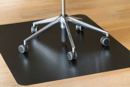 MATA POD KRZESŁO LEVIATAN 1200X900MM CZARNA